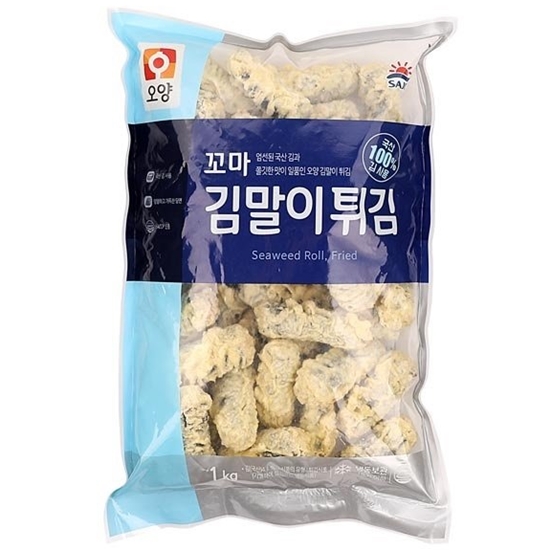 사조대림 오양 꼬마 김말이 튀김 1kg이미지입니다. 누르면 해당 게시물로 새창이동합니다.