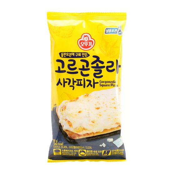 오뚜기 고르곤졸라 사각피자 88g이미지입니다. 누르면 해당 게시물로 새창이동합니다.