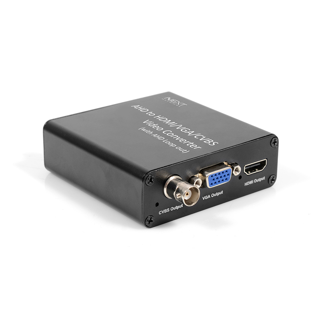 �������������ͽ� �ؽ�Ʈ AHD to VGA/HDMI/CVBS ���� ������ (NEXT-1608AHD)