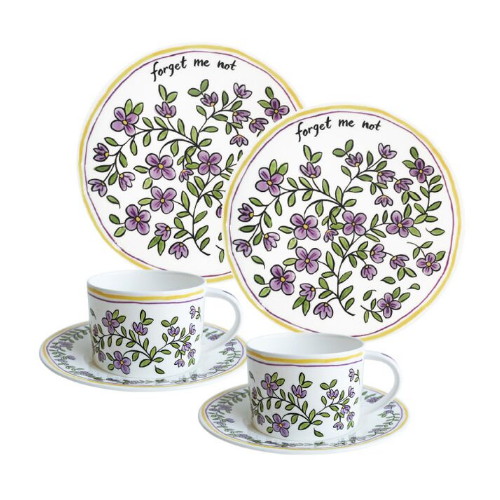 몰리해치 헤리티지 포겟미낫 티타임세트 6P