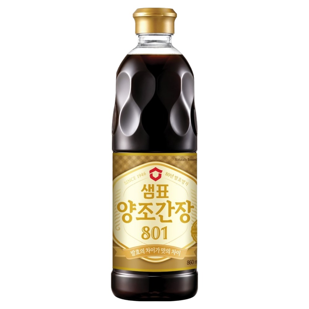 샘표 양조간장 801 860ml이미지입니다. 누르면 해당 게시물로 새창이동합니다.