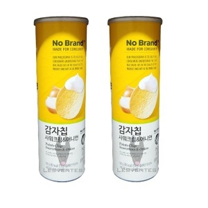 감자칩 샤워크림 앤 어니언 160g 2개