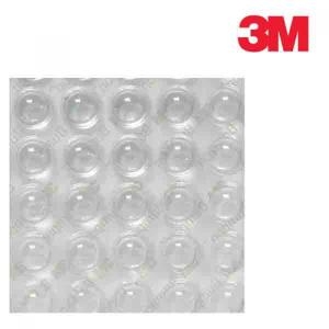 3M 범폰 SJ5303 투명 원형 벌크 56개입 고무발 미끄럼 방지 패드_이미지