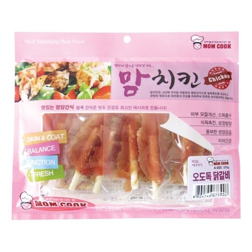 피에스코리아 맘쿡 맘치킨 오도독 닭갈비 300g (5개)_이미지
