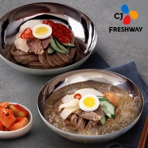 CJ프레시웨이 이츠웰 평양냉면 물비빔 선택 10인분 외_이미지