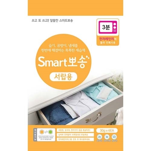 TPG 스마트뽀송 서랍용 30g 6p (40개)