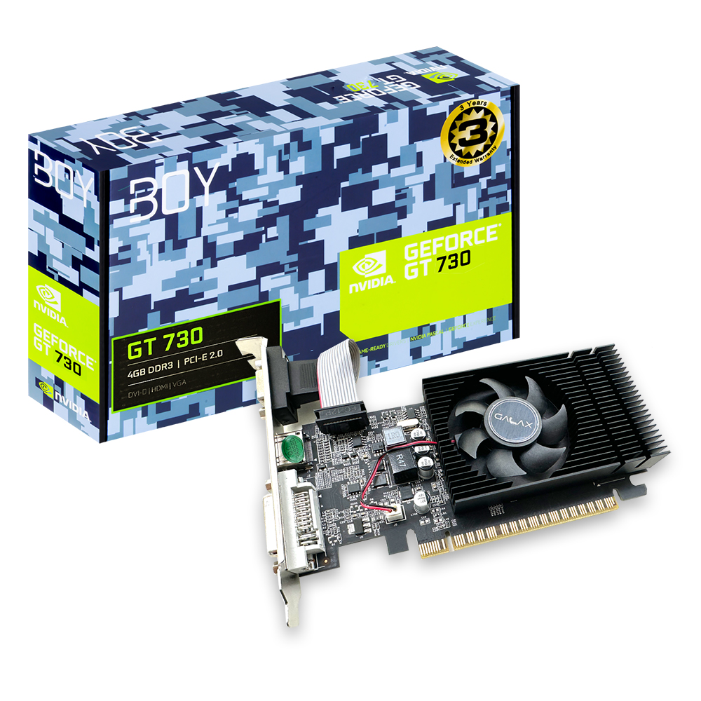 갤럭시 갤라즈 BOY 지포스 GT730 D3 4GB LP_이미지