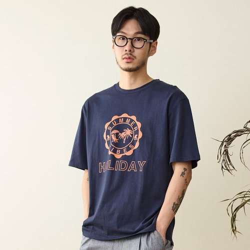 에스티오 젠틀맨즈컨셉 레터링 그래픽 반팔 티셔츠 0TSUB20GPN