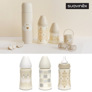 스와비넥스 화이트컬렉션 와이드넥 3포지션 젖병 270ml (1개)_이미지