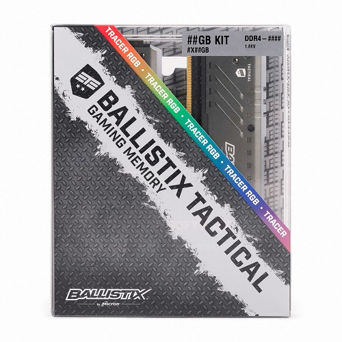����ũ�� Crucial Ballistix DDR4-3000 CL16 Tactical Tracer RGB