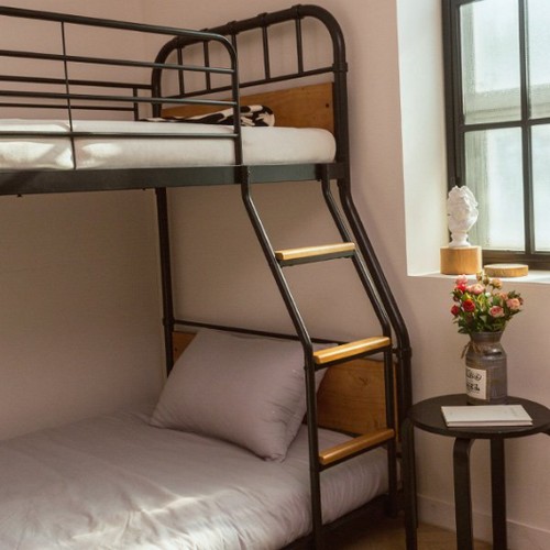 일루일루 베리드 콤비형 2층침대 (12cm독립스프링+25cm천연라텍스독립)_이미지