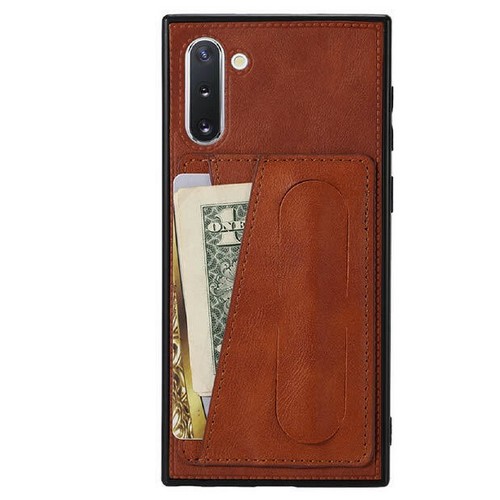 데켄스 갤럭시A30 스탠딩 포켓 가죽 케이스