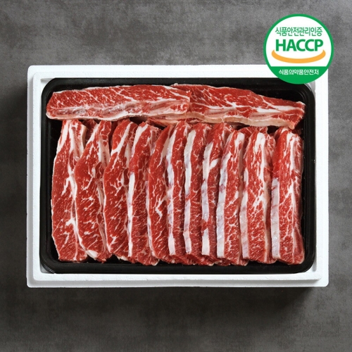 투에스푸드 블랙팜 초이스등급 지방제거 LA갈비 4kg (1개)_이미지
