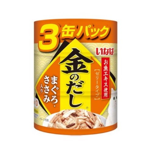 캣 챠오 금빛육수 캔 참치&닭가슴살 IM-237 195g (65g x 3p)