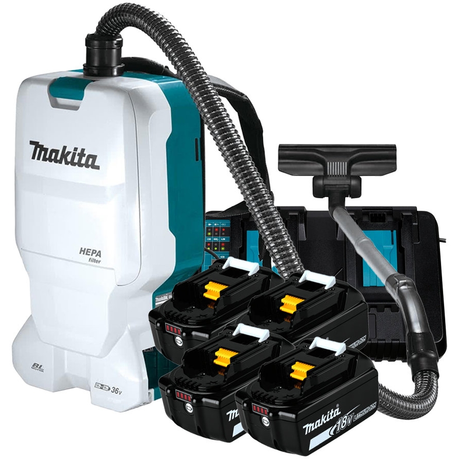 마끼다 DVC660 (5.0Ah, 배터리 4개)_이미지