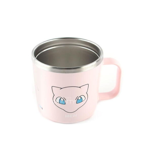릴팡 포켓몬스터 식기세척기 스텐컵 L 380ml 손잡이컵 핸들컵 물컵 어린이집 간식컵 유치원 양치컵_이미지