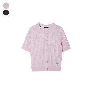 게스 여성 반팔 버튼 가디건 RP2S06J2