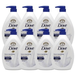 도브 뷰티 너리싱 바디워시 1000ml (8개)_이미지