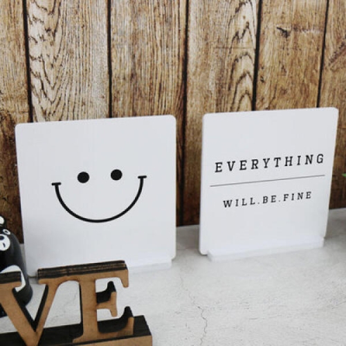 아트박스 꾸밈 pk172-스탠드액자2P_모두잘될거야