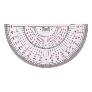 반원분도기 180도 15CM CH150CH150 1개 자재
