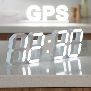 지성아이엔씨 플라이토 위성 GPS 인테리어 LED 벽시계_이미지