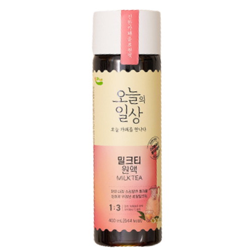 흥국F&B 오늘의 일상 밀크티 원액 400ml