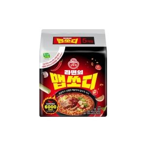 오뚜기 라면의 맵쏘디 120g (5개)
