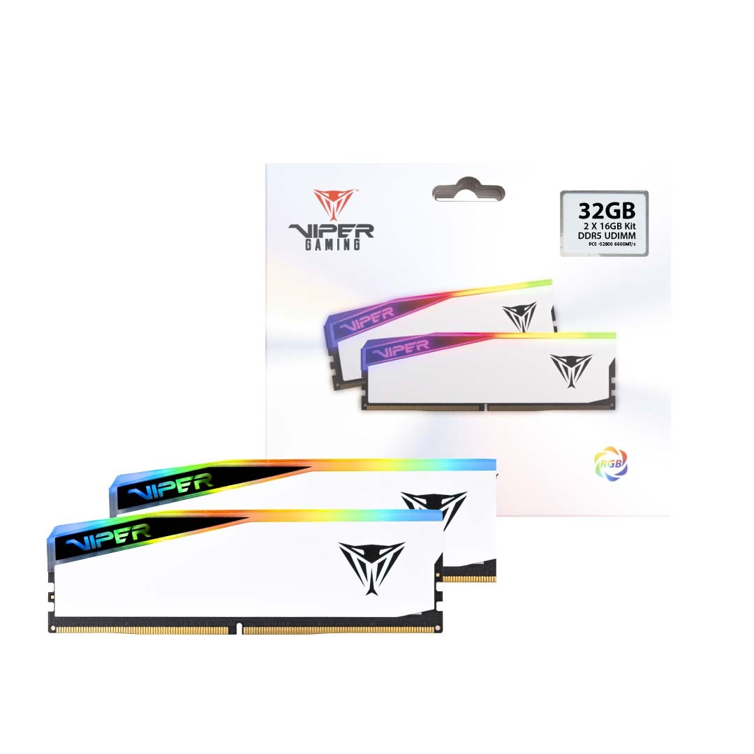 PATRIOT DDR5-6600 CL36 VIPER Elite 5 RGB 패키지 (32GB(16Gx2))