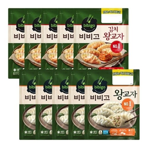 김치왕교자 315gX5+왕교자 315X5
