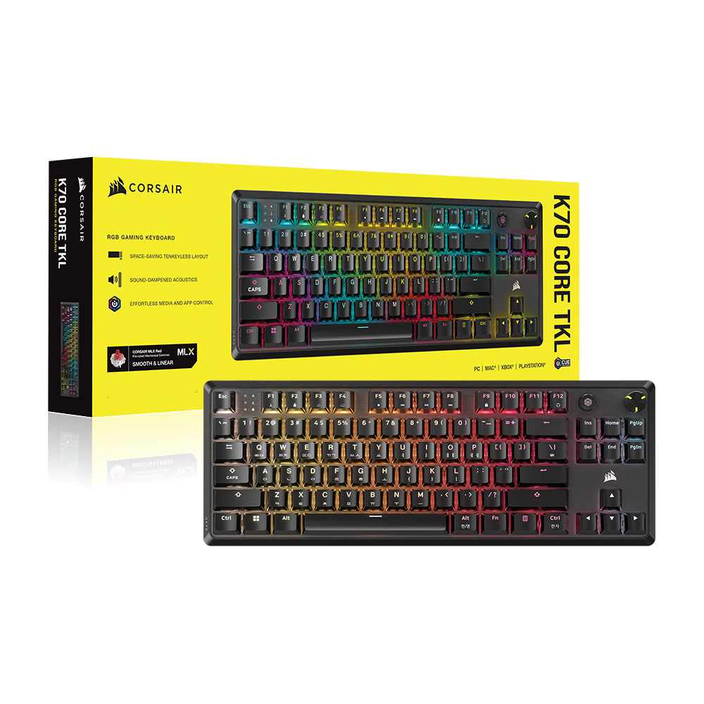 CORSAIR K70 RGB CORE TKL 기계식_이미지