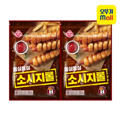 오뚜기 통실통실 소시지롤 660g (2개)_이미지