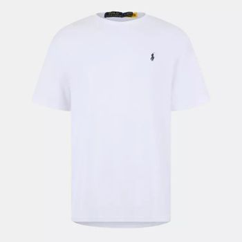 폴로 랄프 로렌 남성 레귤러 핏 티셔츠 화이트 138062254