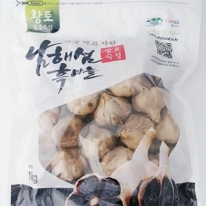  남해섬흑마늘 통흑마늘 1kg [1개]