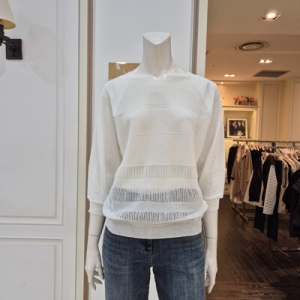 변형스카시홀가먼트니트AX2G2KT3950-91 41421_AX2G2KT395091