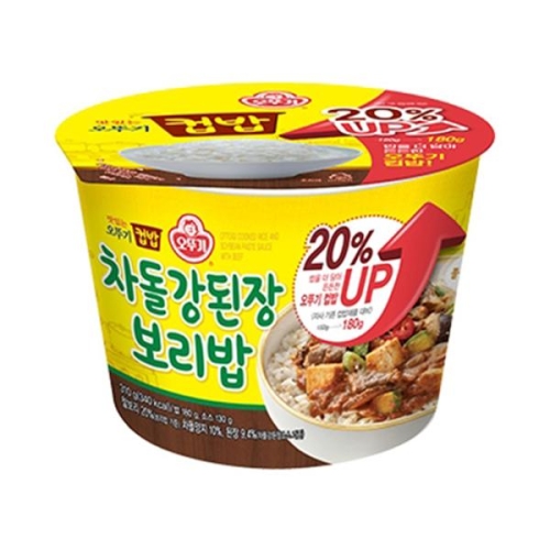 오뚜기 컵밥 차돌강된장보리밥 310g (8개)_이미지