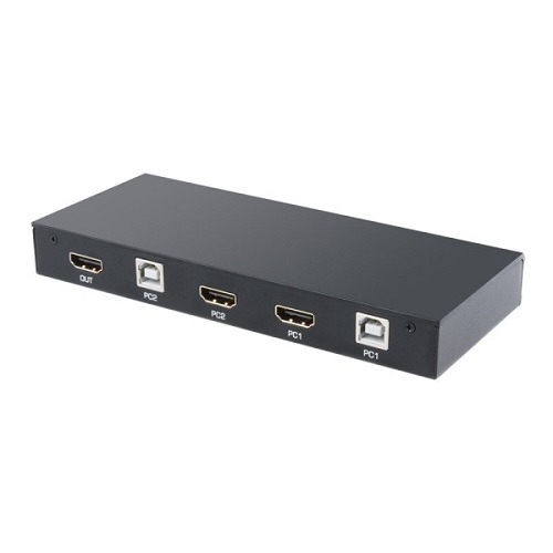 라이트컴 COMS VK363 2포트 HDMI KVM 스위치_이미지