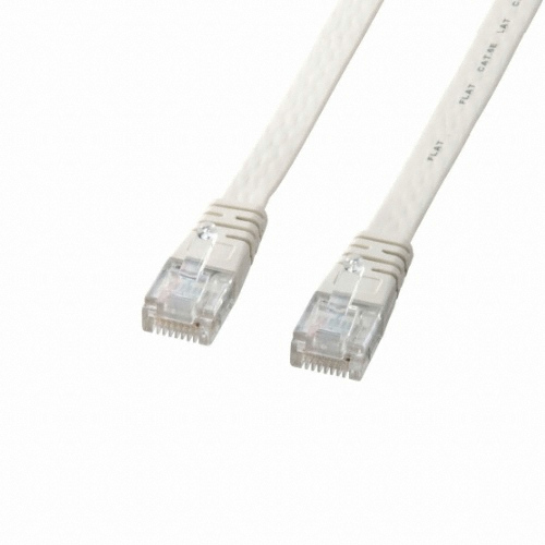 산와서플라이 SANWA CAT.6 UTP 플랫 다이렉트 랜케이블 (3m)_이미지