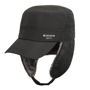 아이더 세이프티 귀달이 캡모자 털 군모 방한모 블랙 WFJYIW7_이미지