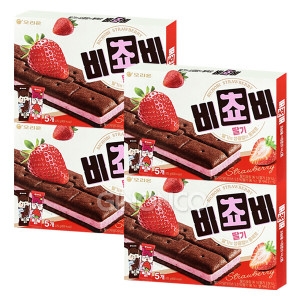 오리온 비쵸비 딸기 125g (4개)_이미지