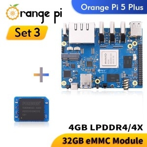 오렌지 파이 5 플러스 32GB Emmc 모듈 싱글 보드 컴퓨터 4GB RAM RK3588 PCIE 6.0 BT5.0 SSD이미지입니다. 누르면 해당 게시물로 새창이동합니다.