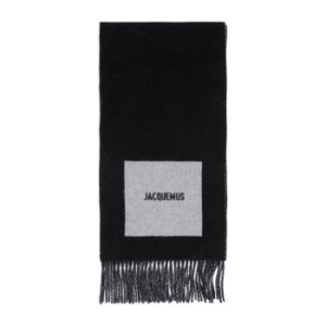 자크뮈스 Jacquemus 로고 디테일 프린지 스카프 246AC6875202 T 101616293_이미지