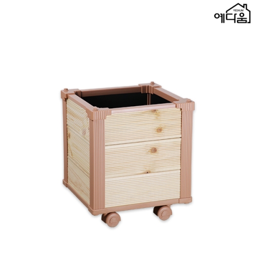식물AS 예다움 대형화분 플랜트박스 베란다 옥상 텃밭 화단 3단_이미지