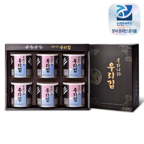 신안 우리나라 우리김 선물세트 30g (6개)_이미지