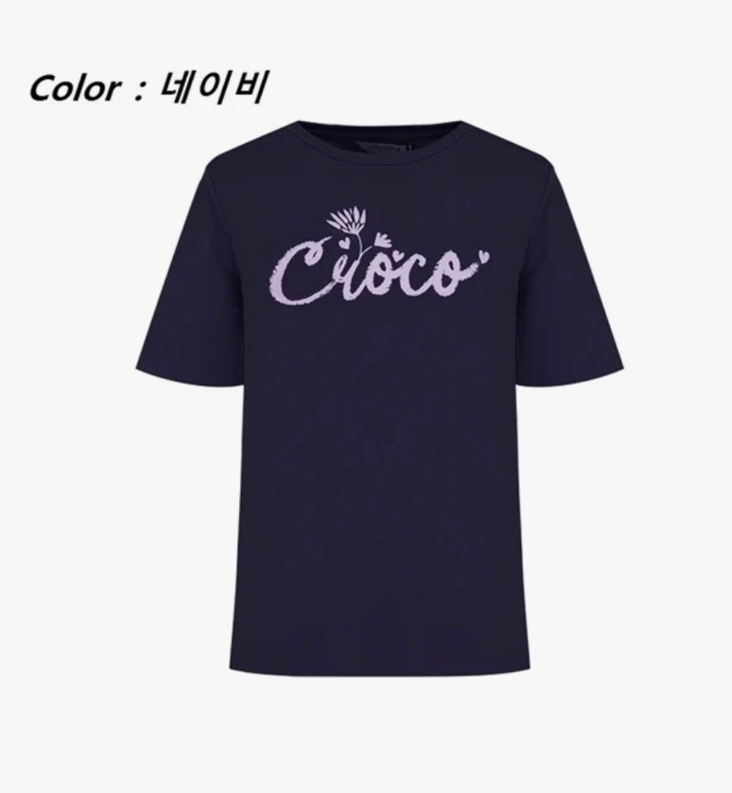 패션그룹형지 크로커다일레이디 패플 70 신축성 좋은. 라운드 반팔 티셔츠 CLEMTS902_NC13