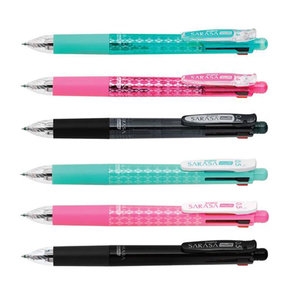 제브라 볼펜 사라사멀티/젤잉크4색+샤프