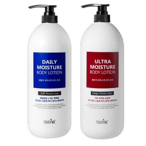 터치미 모이스처 바디로션 1500ml 울트라+데일리 세트_이미지
