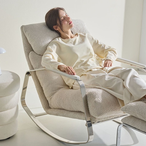 SF-007 패브릭 안락 수유 흔들 의자 1인용
