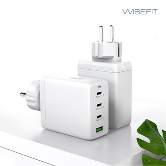 와이엘인터내셔널 와이즈핏 PPS PD <b>100W</b> GaN 접지 고속<b>충전기</b> ZX-4U23T