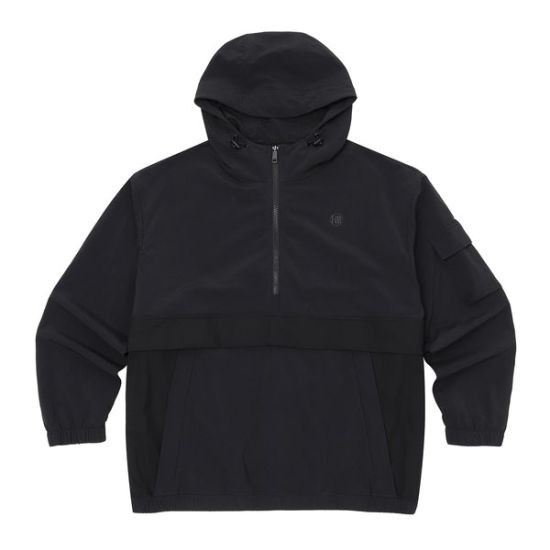 JDX골프 조직 믹스 아노락 점퍼 X3WJU3128BK