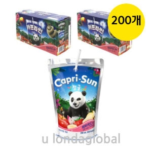 농심 카프리썬 정글 200ml (200개)